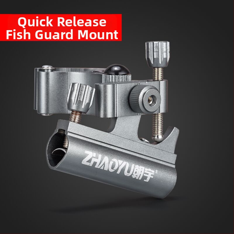 Pribor za stol za ribolov — trodijelni set; aluminijska legura; brzo otpuštanje; turret rack; posuda za mamce