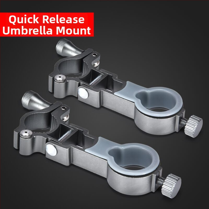 Pribor za stol za ribolov — trodijelni set; aluminijska legura; brzo otpuštanje; turret rack; posuda za mamce