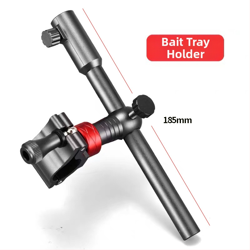 Pribor za stol za ribolov — trodijelni set; aluminijska legura; brzo otpuštanje; turret rack; posuda za mamce