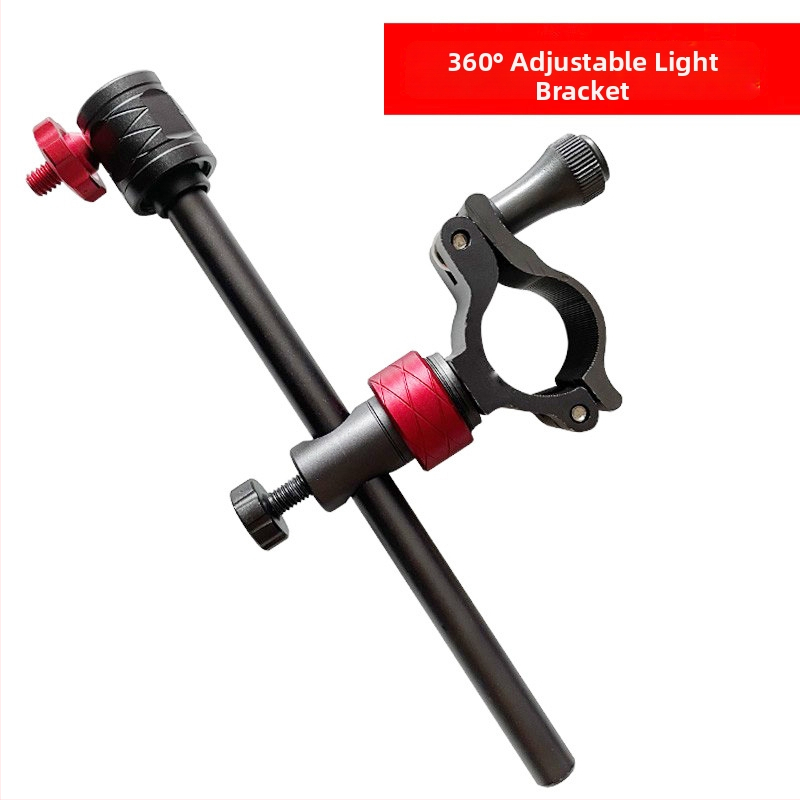 Pribor za stol za ribolov — trodijelni set; aluminijska legura; brzo otpuštanje; turret rack; posuda za mamce