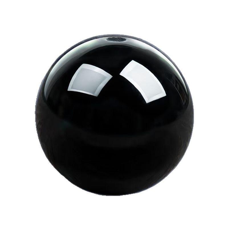 Obsidijanske labave perle, polirane, okrugle, marka Yuelong tianxi