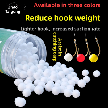 Karp ribiški pribor: plutajuća pjenasta kuglica za mamac, usisni pomoćnik, perle i udica