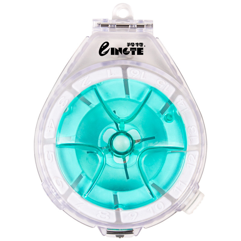 Lingte ABS Kutija za skladištenje ribolovne linije s brzim rezom i funkcijom anti-reverse, višestruka kutija za liniju