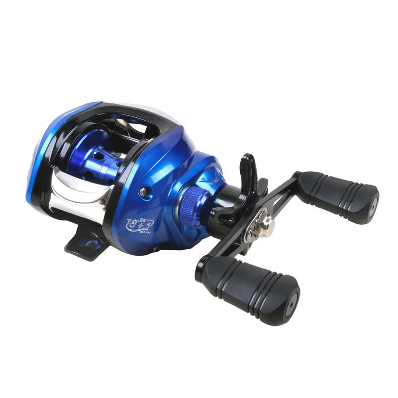 Μακαροπεριστροφική ρόδα ψαρέματος με κεντρομαγνητικό διπλό σύστημα φρένων, μακρινή ρίψη, προστασία από θραύση της γραμμής, σχεδίαση με μικροάξονα