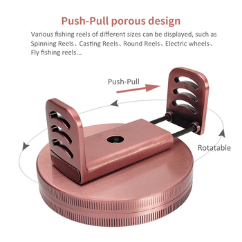 Στήριγμα προβολής αλιευτικών μακαρών — ILURE, προέλευση Ουάιχάι, αδειοδοτούμενη ιδιωτική ετικέτα