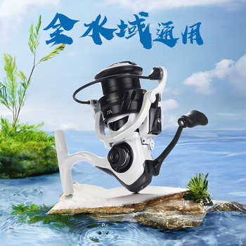 NLUION σπίνινγκ ρέιλ – βαθύ κύπελλο σχεδιασμός, χωρίς κενά, ανθεκτικό στο αλμυρό νερό, μακρινή ρίψη