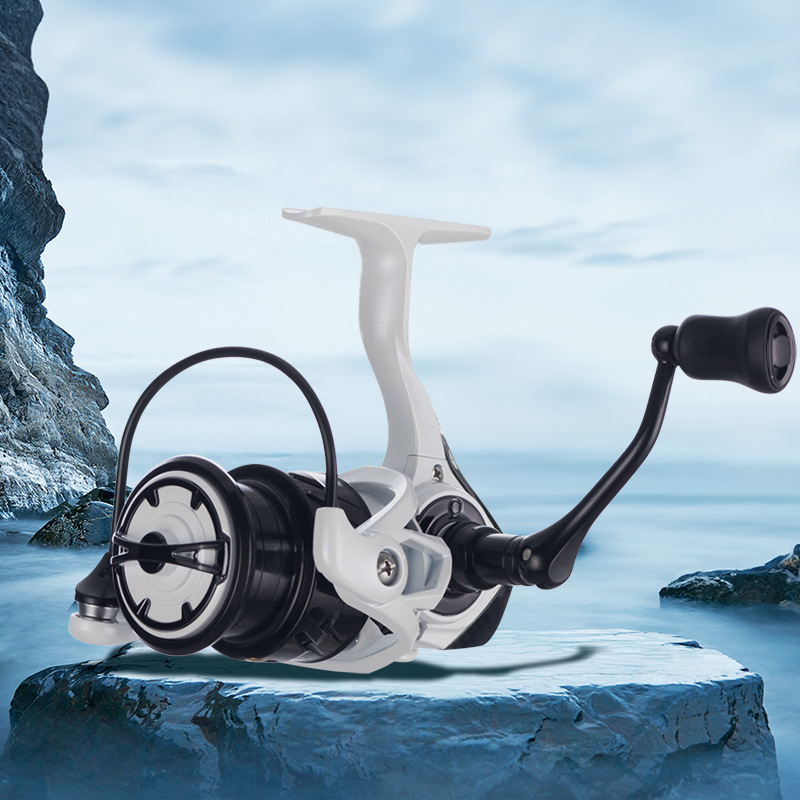 NLUION σπίνινγκ ρέιλ – βαθύ κύπελλο σχεδιασμός, χωρίς κενά, ανθεκτικό στο αλμυρό νερό, μακρινή ρίψη