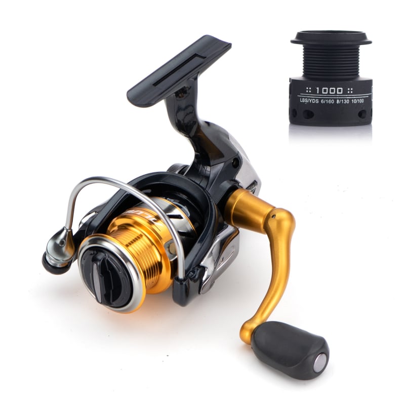 NLUION σπίνινγκ ρέιλ – βαθύ κύπελλο σχεδιασμός, χωρίς κενά, ανθεκτικό στο αλμυρό νερό, μακρινή ρίψη