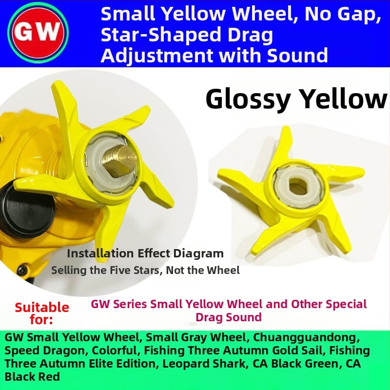 Αξεσουάρ για μηχανισμός ψαρέματος – κλειδί αποφόρτισης με ενσωματωμένο ηχητικό γεννήτρια, υδροσταγονικό τροχό και τροποποιημένος τροχός