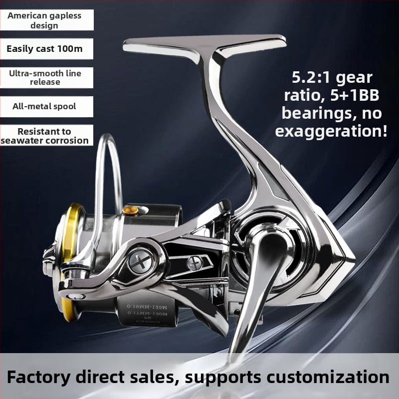 Spinning fishing reel — Rhino Power — προέλευση: Weihai, Shandong — αδειοδοτημένη ιδιωτική μάρκα