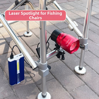 Išorinis žvejybos LED žibintas, aliuminio lydinio korpusas, 200–500 m nuotolis, kinetinės energijos tiekimas, Fisherman's Treasure