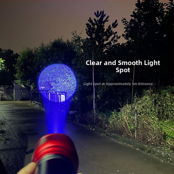 Išorinis žvejybos LED žibintas, aliuminio lydinio korpusas, 200–500 m nuotolis, kinetinės energijos tiekimas, Fisherman's Treasure