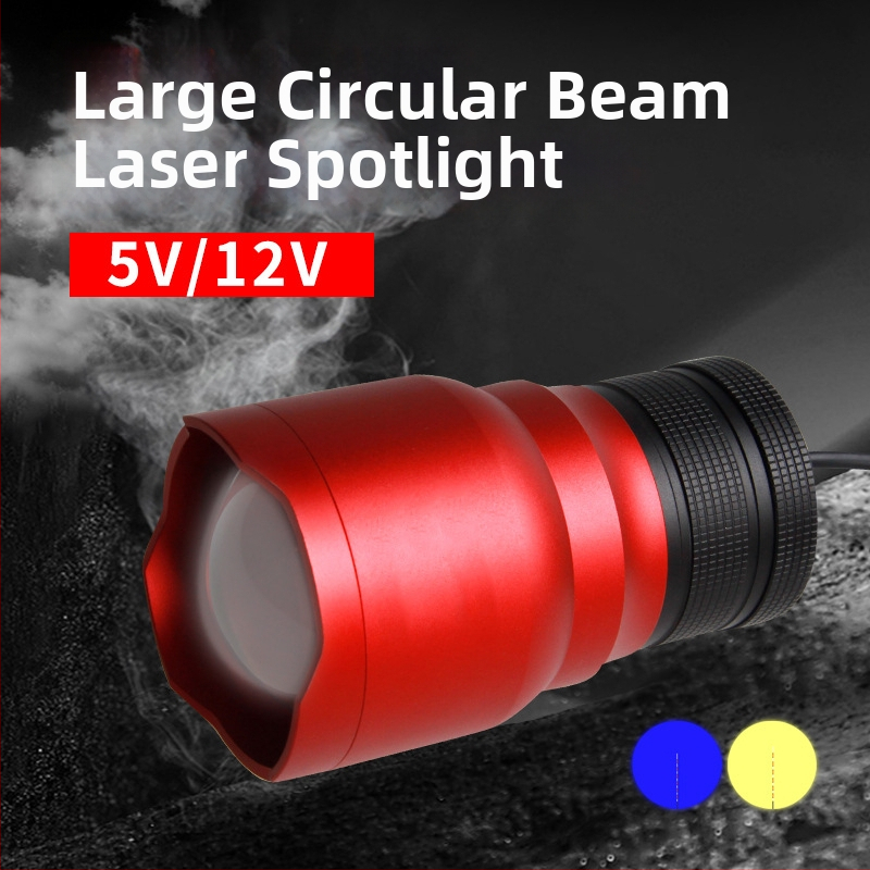 Vonkajšia rybárska LED lampa, telo z hliníkovej zliatiny, dosah 200-500 m, napájanie kinetickou energiou, Fisherman's Treasure