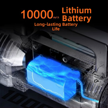 Kang Ming KM2698 KM2697 KM2706 įkraunamas LED prožektorius, 50W, 10000mAh, nuotolis iki 500 m, tinka žygiams ir stovyklavimui