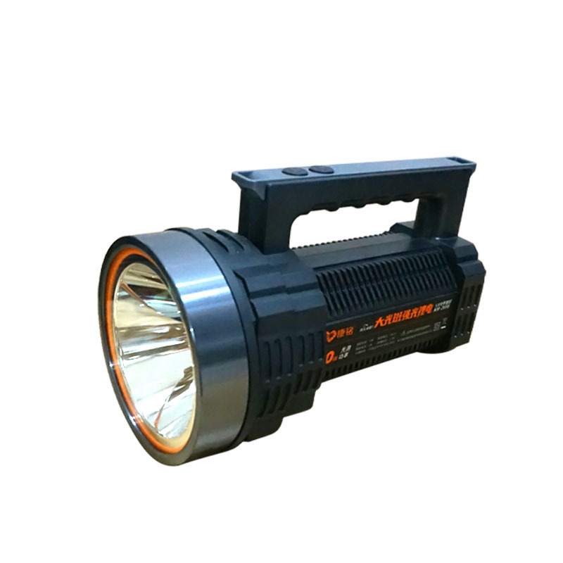 Kang Ming KM2698 KM2697 KM2706 įkraunamas LED prožektorius, 50W, 10000mAh, nuotolis iki 500 m, tinka žygiams ir stovyklavimui