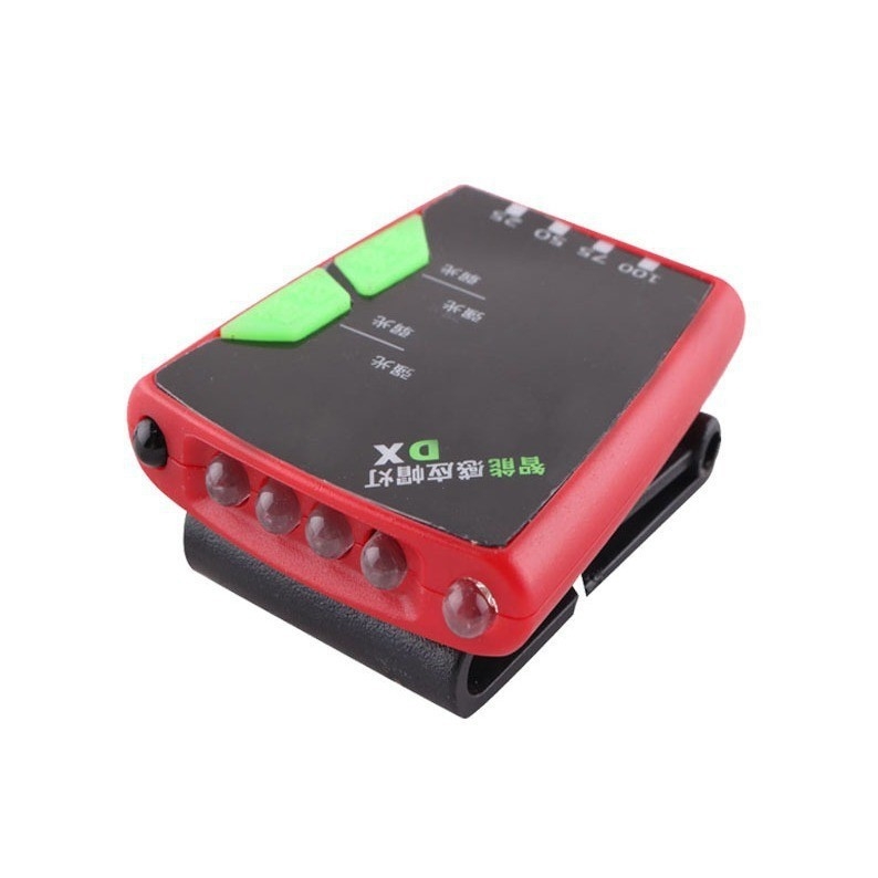 Lumină frontală LED reîncărcabilă pentru pescuit de noapte - rezistentă la apă, montare pe cap, 5W, 1200mAh