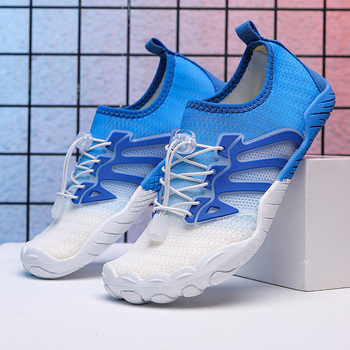 MUERBEN unisex vodene cipele za plivanje i hodanje po vodi, elastična traka, prozračne, niski profil, gumeni potplat