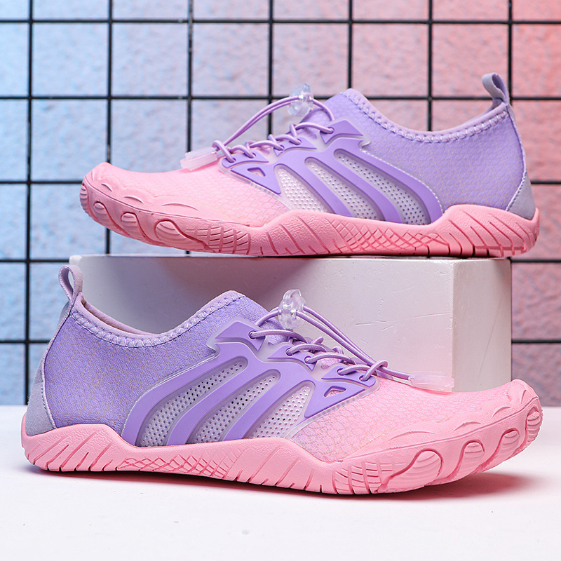 MUERBEN unisex vodene cipele za plivanje i hodanje po vodi, elastična traka, prozračne, niski profil, gumeni potplat