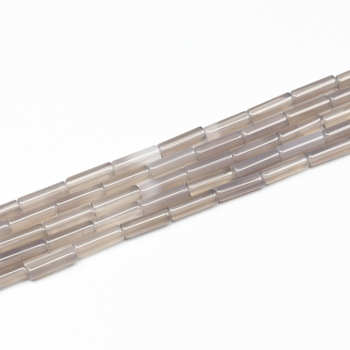 Laisalt nööritavad helmikeste cilindrilises vormis, poleeritud, looduslik toorkivi — Minghui jewelry