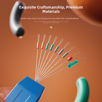 Силиконови space beans за риболов — нова формула, супер стегнати, безопасни за линията, пълен комплект за основна линия