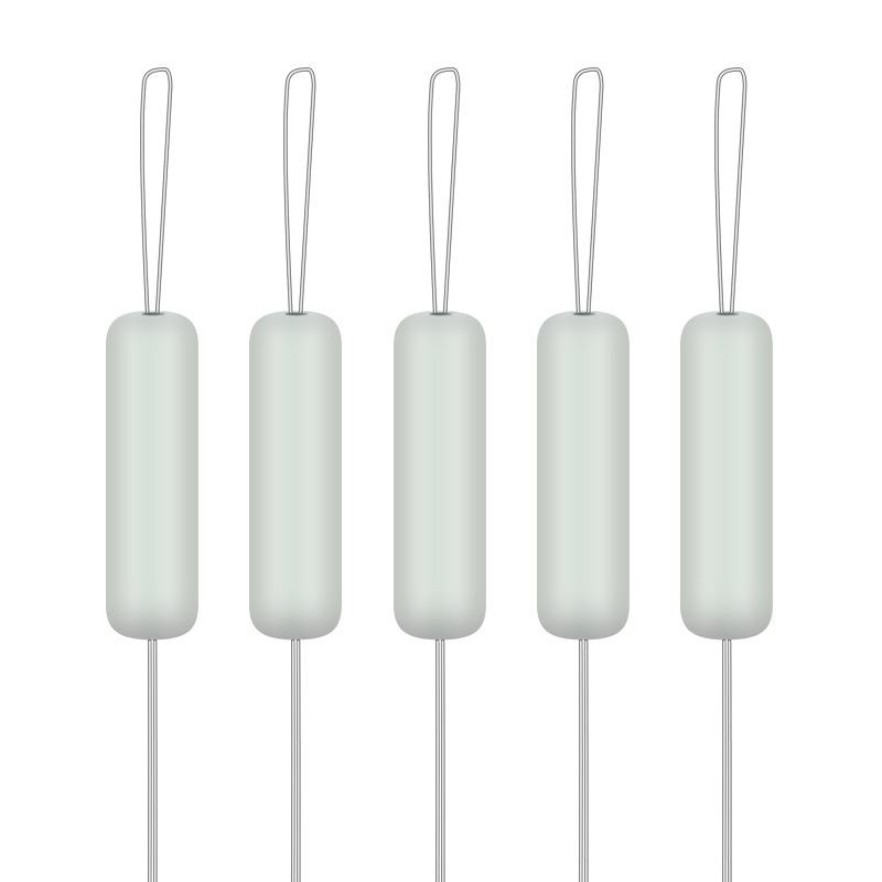 Kucheng silikonski skup mjehurića za lanac — Bulk Space Beads, visoka prozirnost, kristalno čiste perle, privatna oznaka dostupna