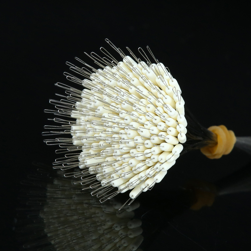 Kucheng silikonski skup mjehurića za lanac — Bulk Space Beads, visoka prozirnost, kristalno čiste perle, privatna oznaka dostupna