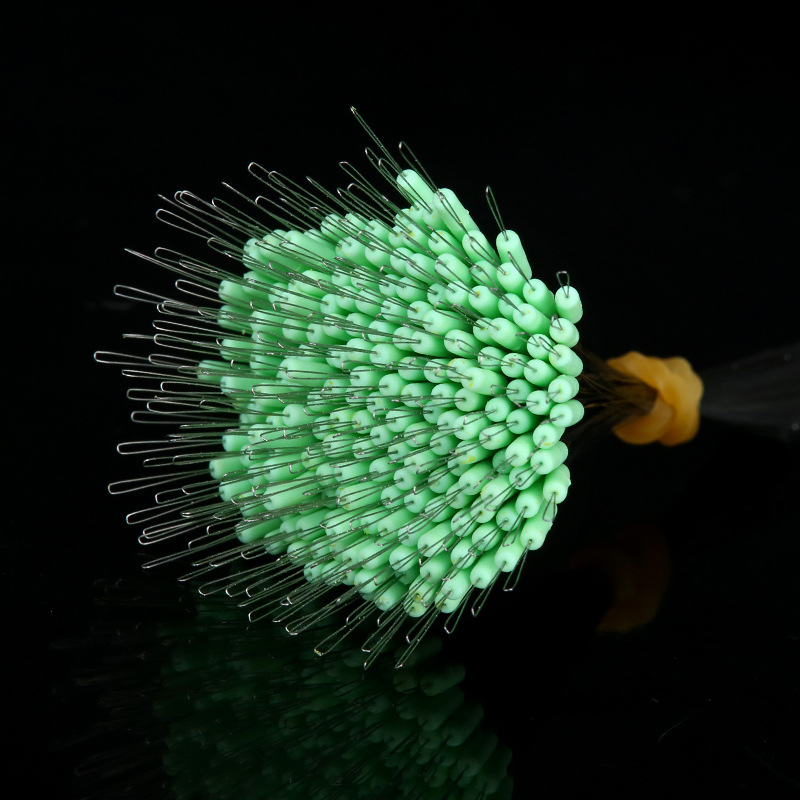 Kucheng silikonski skup mjehurića za lanac — Bulk Space Beads, visoka prozirnost, kristalno čiste perle, privatna oznaka dostupna