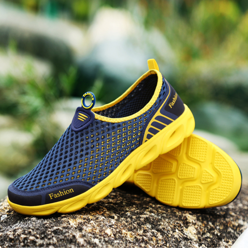 Cipele za planinarenje uz rijeku - niski profil, slip-on, prozračni mrežasti gornji dio, lagana EVA potplat