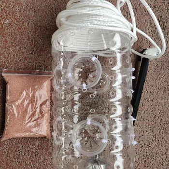 Set mreža i kavez za male ribe i škampe; uključuje mrežu, mrežu za škampe, kavez za ribe i kantu za ribu; materijal: svila cvijeta