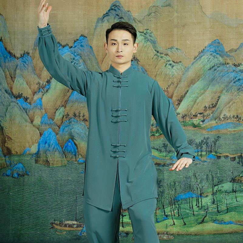 Tai Chi odjeća za ljeto i proljeće, unisex, stil Xuanjing, tkanina: Composite Wire, 80% poliester