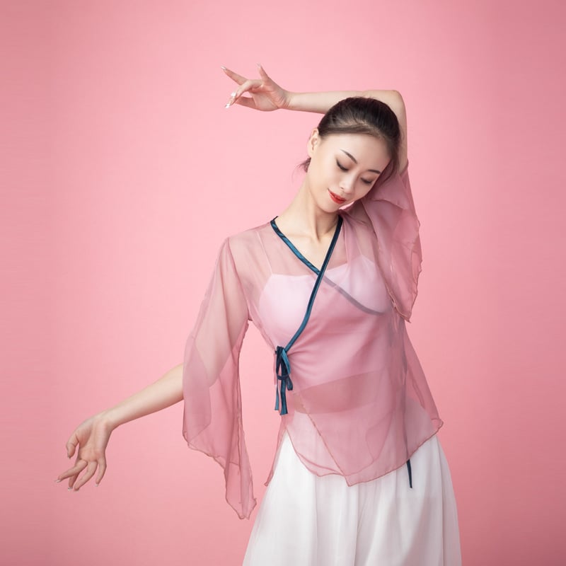 Folkloras deju tops, Chenille audums, galvenais materiāls: Spandex, Produkta kods 998899, Pavasaris 2025