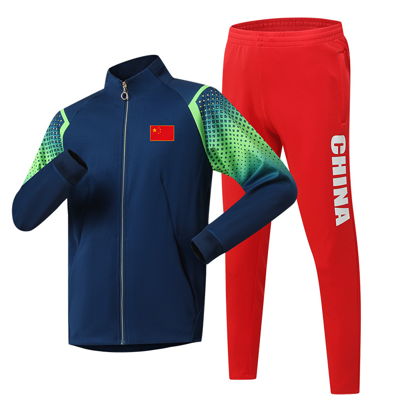 Komandas cīņas mākslas uniformu komplekts - universāls pieaugušajiem, poliester 95%, pavasaris un rudens, stāvošs apkakle