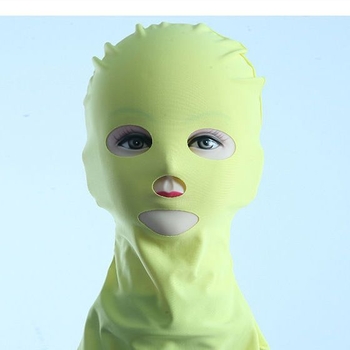 Vodootporna plivačka kapa s UV zaštitom, zaštita lica i kapuljačom – najlon, odrasli, unisex