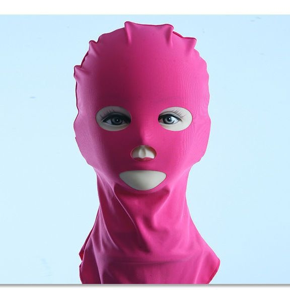 Vodootporna plivačka kapa s UV zaštitom, zaštita lica i kapuljačom – najlon, odrasli, unisex