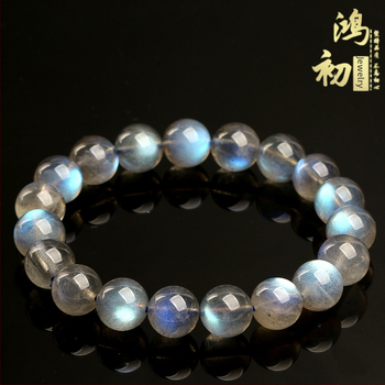 Narukvica od kristalnih perla, etnički stil, plemeniti uzorak, književno-retro stil, polirani završetak