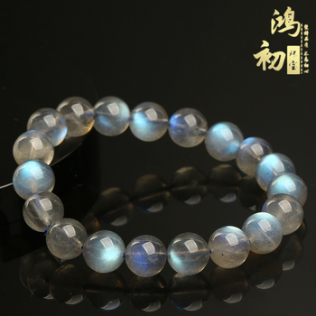 Narukvica od kristalnih perla, etnički stil, plemeniti uzorak, književno-retro stil, polirani završetak