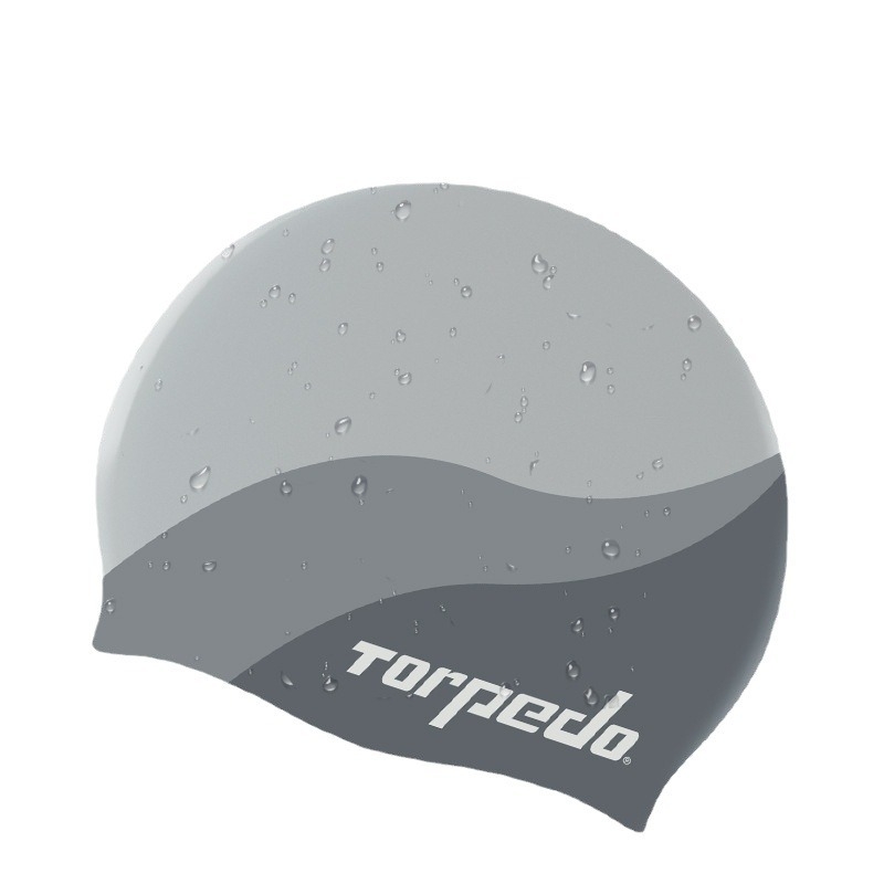 Plivački kapa - silikon, karikaturalni uzorak, unisex za odrasle, TORPEDO marka, vodootporna