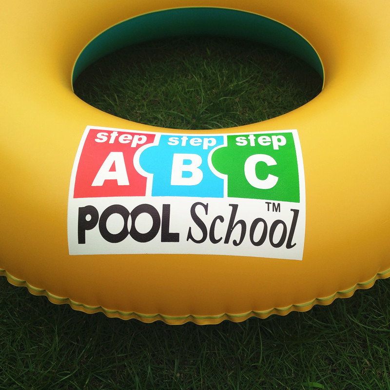 ABC plivački prsten, alfabetni uzorak, PVC 0,18 mm, povećana plovnost