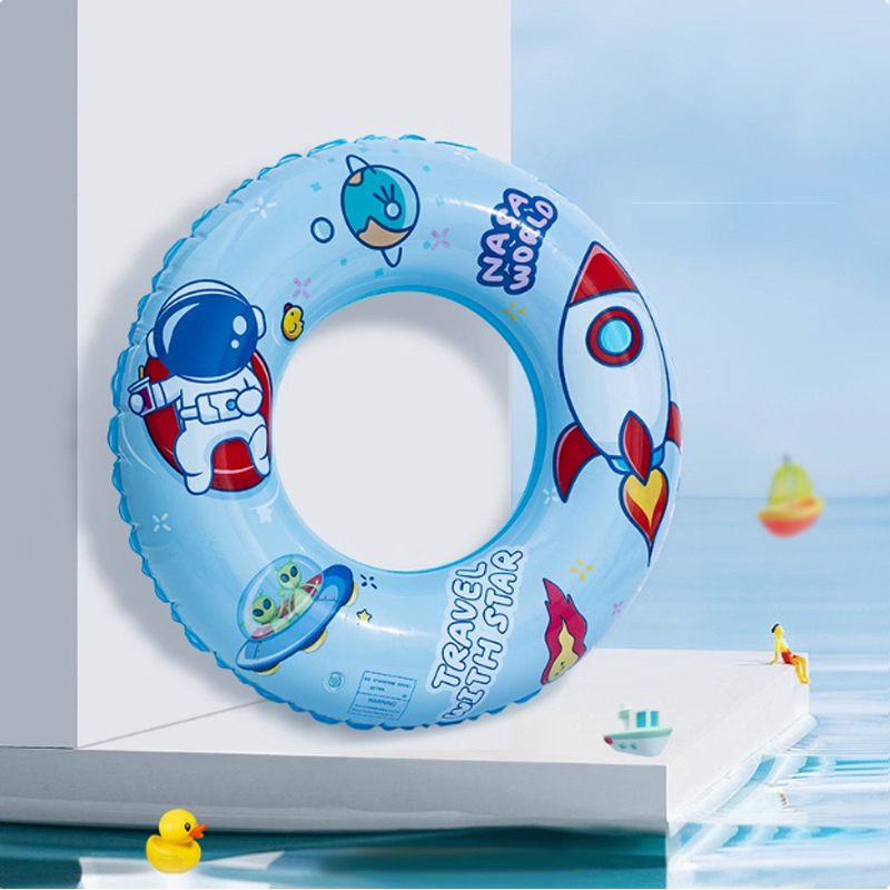 KND Dječji plivački prsten – prozirni PVC, debljina 0,18 mm, za djecu