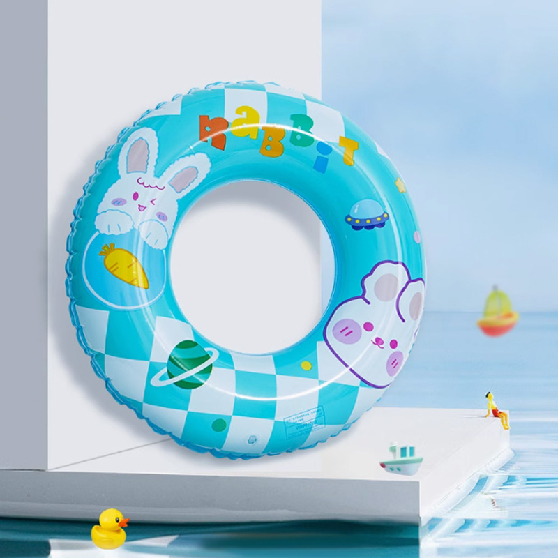 KND Dječji plivački prsten – prozirni PVC, debljina 0,18 mm, za djecu