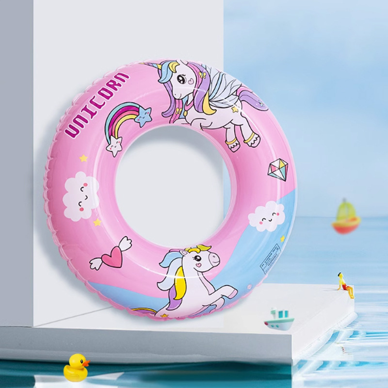 KND Dječji plivački prsten – prozirni PVC, debljina 0,18 mm, za djecu