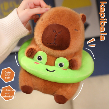 Everlasting pliš kapibara lutka - punilo PP pamuk - prilagođavanje prema nacrtima - za uzrast 15–35 godina