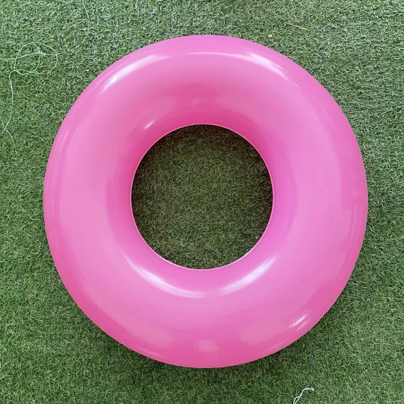 Naduvni plivački prsten - ekološki PVC; debljina 0,18 mm; jednobojni uzorak; pogodan za plivanje i hodanje u plitkoj vodi