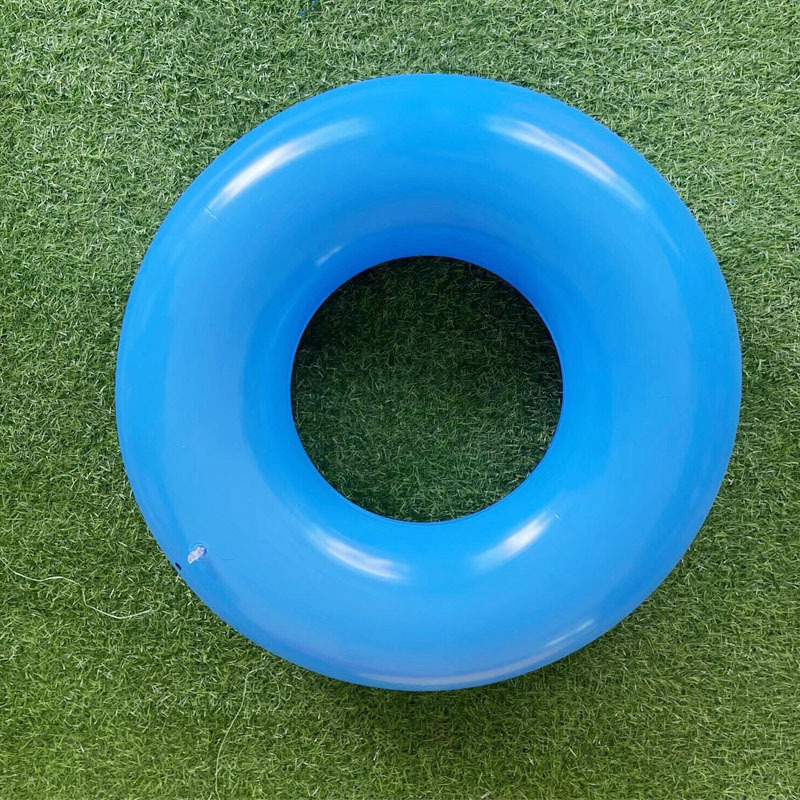 Naduvni plivački prsten - ekološki PVC; debljina 0,18 mm; jednobojni uzorak; pogodan za plivanje i hodanje u plitkoj vodi
