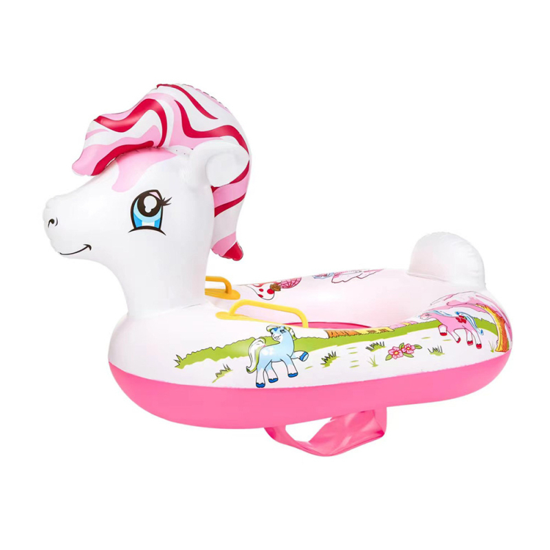 Dječji plivački prsten s karikaturalnim motivom za vodni park, PVC 0,22 mm, ekološki, protuklizni, za plivanje i hodanje po vodi