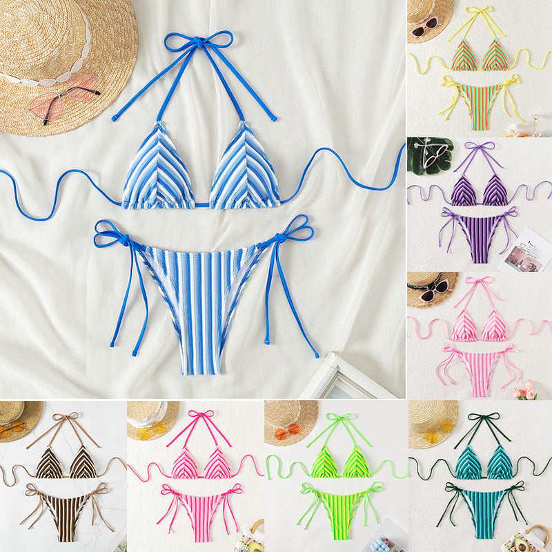 Swimming River bikini kupaći s jastučićem za prsa, 95% poliester s podstavom od spandexa, stil briefs, za odrasle žene