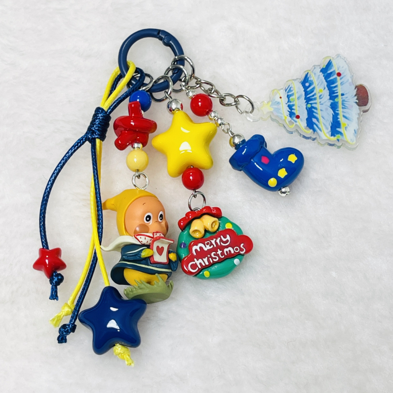 Telefona karājošs rotājums – akrils, zodiaka raksts, karikatūru stils, 2025. ziemā, pielāgojams