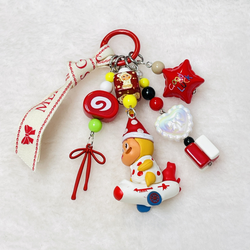 Telefona karājošs rotājums – akrils, zodiaka raksts, karikatūru stils, 2025. ziemā, pielāgojams