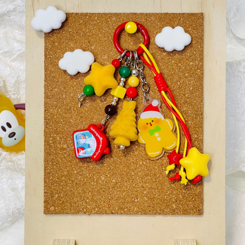 Telefona karājošs rotājums – akrils, zodiaka raksts, karikatūru stils, 2025. ziemā, pielāgojams