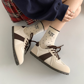 Naiste kanvasjalanõud, kerged ja hingavad, PU ülemine, kummist tald, madal kõrgus, nööriga kinnituv